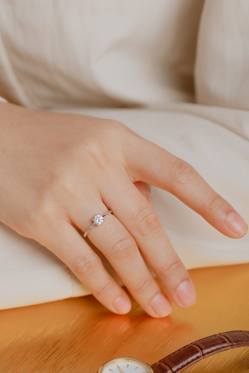ELFI Aurora 925 Silver Ring - T17