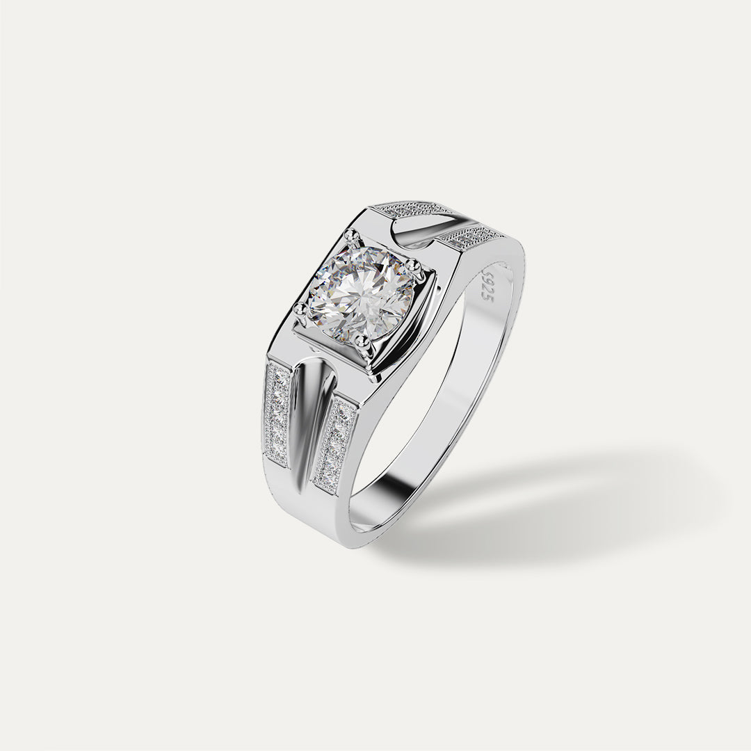 ELFI Knight 925 Silver Ring - R18