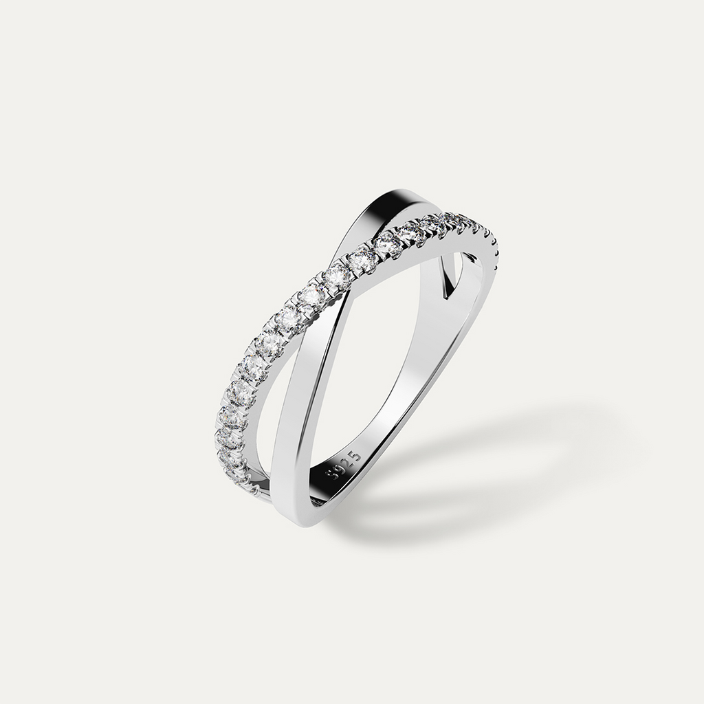 ELFI Rosa 925 Silver Ring – A13