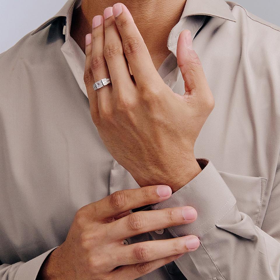 ELFI Tom 925 Silver Ring R56