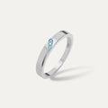 ELFI Blue Haven 925 Silver Ring - T27(B)