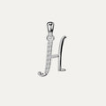 ELFI 925 Silver Pendant LEP43 (H)