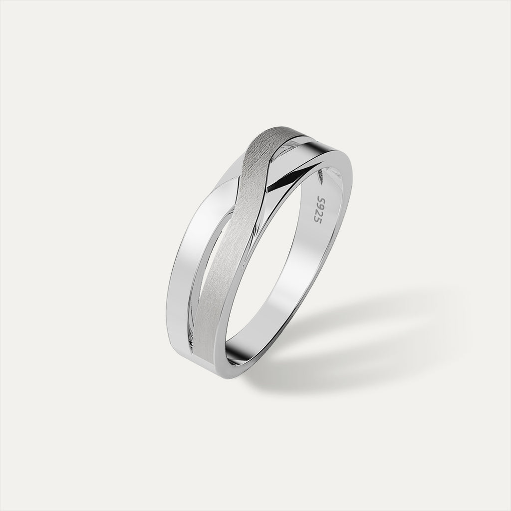 ELFI Mason 925 Silver Ring – L21
